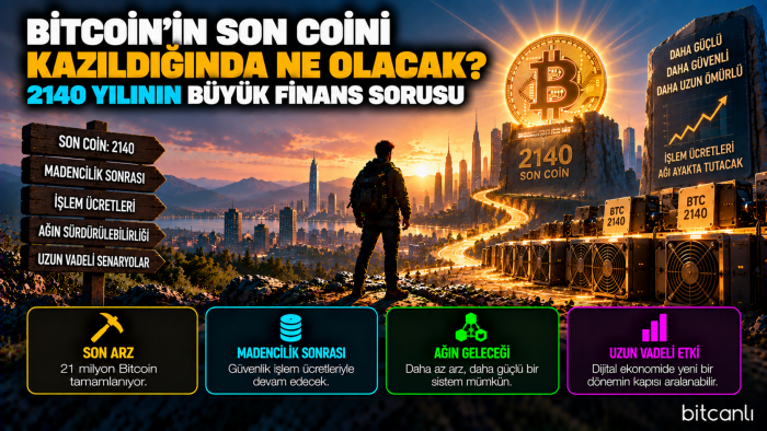Bitcoin'in Son Coini Kazıldığında Ne Olacak? 2140 Yılının Büyük Finans Sorusu